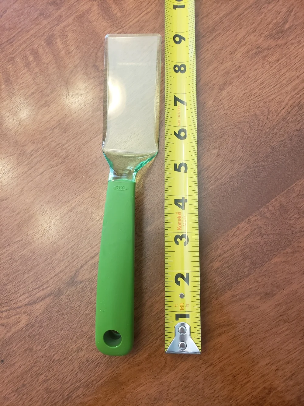 Assorted Green & Aqua Plastic And Silicone Kitchen Utensils (Set Of 7 Total)